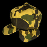 BAPE x CARHARTT | 1st Camo Canvas Earflap Hat (Yellow) | M