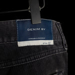 DENIM BY VANQUISH & FRAGMENT | Distressed Corduroy Wide Straight Pants | 32