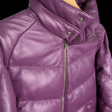 BAPE | OG Cowhide Leather Down Jacket (Purple) | L