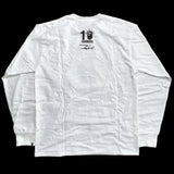 [DS!] BAPE x FUTURA 10th Anniversary L/S Tee (White) | L