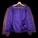 BAPE | OG Cowhide Leather Down Jacket (Purple) | L