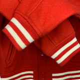 SUPREME x PLAYBOY | 2011 Wool Varsity Jacket (Red) | M