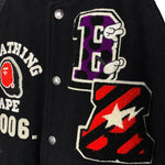 BAPE | OG STAFF EXCLUSIVE Varsity Jacket (Black) | M