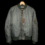 BAPE x REAL MCCOYS | L2 Flight Jacket (Olive) | L