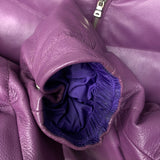 BAPE | OG Cowhide Leather Down Jacket (Purple) | L