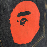 BAPE | OG Ape Head Raw Denim Jeans | XL