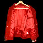 SUPREME x PLAYBOY | 2011 Wool Varsity Jacket (Red) | M