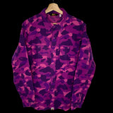 BAPE | OG Color Camo Button-Down Shirt (Purple) | L