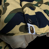 BAPE | OG Fur-Hooded 1st Camo Down Jacket (Yellow) | M