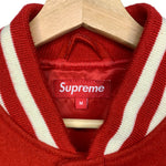 SUPREME x PLAYBOY | 2011 Wool Varsity Jacket (Red) | M