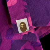 BAPE | OG Color Camo Button-Down Shirt (Purple) | L