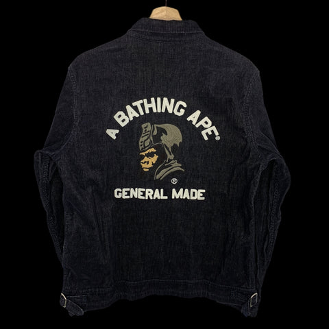 BAPE | Corduroy General Made Jacket (Dark Navy) | L