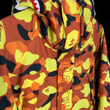 BAPE | 1st Camo Shark Snowboard Jacket (Orange) | L