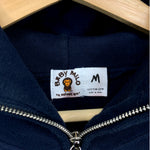 BAPE x KAWS | Baby Milo/Elephant Full Zip Hoodie (Navy) [#1] | M