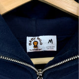 BAPE x KAWS | Baby Milo/Elephant Full Zip Hoodie (Navy) [#1] | M