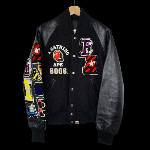 BAPE | OG STAFF EXCLUSIVE Varsity Jacket (Black) | M