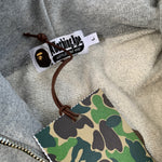 [DS!] BAPE | PONR Camo Hood Full-Ship Shark Hoodie (Gray) | L