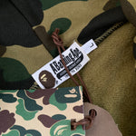 [DS!] BAPE | 1st Camo Full-Zip Shark Hoodie (Green) | L