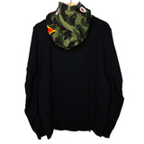 [DS!] BAPE | PONR 1st Camo Hood Full-Zip Hoodie (Black) | L