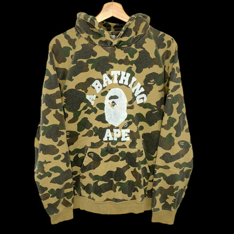 BAPE | OG 1st Camo College Logo Hoodie | M