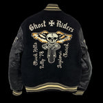 [DS!] WHITESVILLE | "Ghost Riders" Varsity Jacket | 40 (~L)