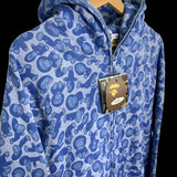 [DS!] BAPE | 2009 ACTION MILO Full-Zip Hoodie (Blue) | XL