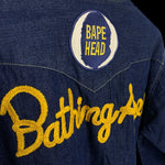 BAPE | OG Rope Logo Denim Shirt | L