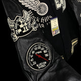 [DS!] WHITESVILLE | "Ghost Riders" Varsity Jacket | 40 (~L)