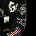 [DS!] WHITESVILLE | "Ghost Riders" Varsity Jacket | 40 (~L)