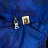 BAPE | OG Fire Camo Windbreaker (Blue) | L