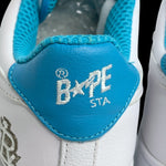 [DS!] BAPE x REVOLVER | OG FS-001 Sta (White/Sky Blue) | 9.5 (No Box)