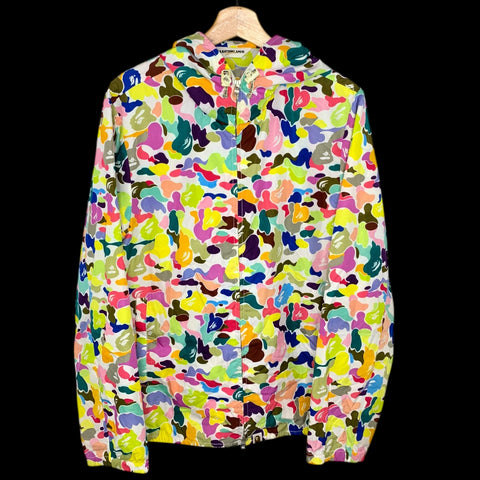 BAPE | OG Multi Camo Full-Zip Windbreaker | L