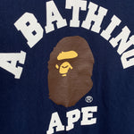 BAPE | College Logo Tee (Navy) | XL