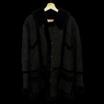 BAPE | 90's Suede Shearling Coat (Black) | L