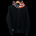 [DS!] BAPE | Sta Flag Full-Zip Shark Hoodie (Black) | L