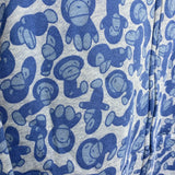 [DS!] BAPE | 2009 ACTION MILO Full-Zip Hoodie (Blue) | XL