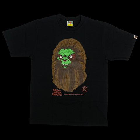 [DS!] BAPE | Horror Mad Face Tee (Black) | (L,XL,3XL)