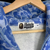[DS!] BAPE | 2009 ACTION MILO Full-Zip Hoodie (Blue) | XL