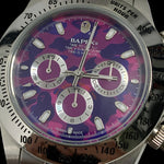 A BATHING APE | 2006 BAPEX Type-3 Watch (Purple Camo)