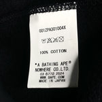 [DS!] BAPE | Sta Flag Full-Zip Shark Hoodie (Black) | L