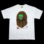 [DS!] BAPE | Horror Mad Face Tee (White) | (L,2XL)