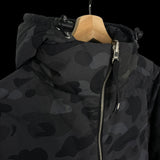BAPE | Color Camo/One Point Reversible Down Jacket (Black) | L