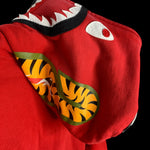 BAPE | NFS Exclusive Half Camo Shark Hoodie (Red) | L