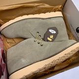 [DS!] BAPE | Footsoldier Suede Chukka Boots (Beige) | 10