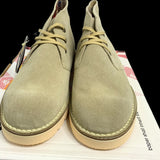 [DS!] BAPE | Footsoldier Suede Chukka Boots (Beige) | 10