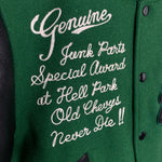 WHITESVILLE | "CHEVY LOVER II" Varsity Jacket (Green) | 38 (M~L)