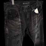 [DS!] DENIM BY VANQUISH & FRAGMENT | Distressed Corduroy Pants | 32