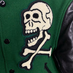 WHITESVILLE | "CHEVY LOVER II" Varsity Jacket (Green) | 38 (M~L)