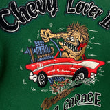 WHITESVILLE | "CHEVY LOVER II" Varsity Jacket (Green) | 38 (M~L)