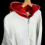 [DS!] BAPE | OG Fish Full-Zip Hoodie (White/Red) | L